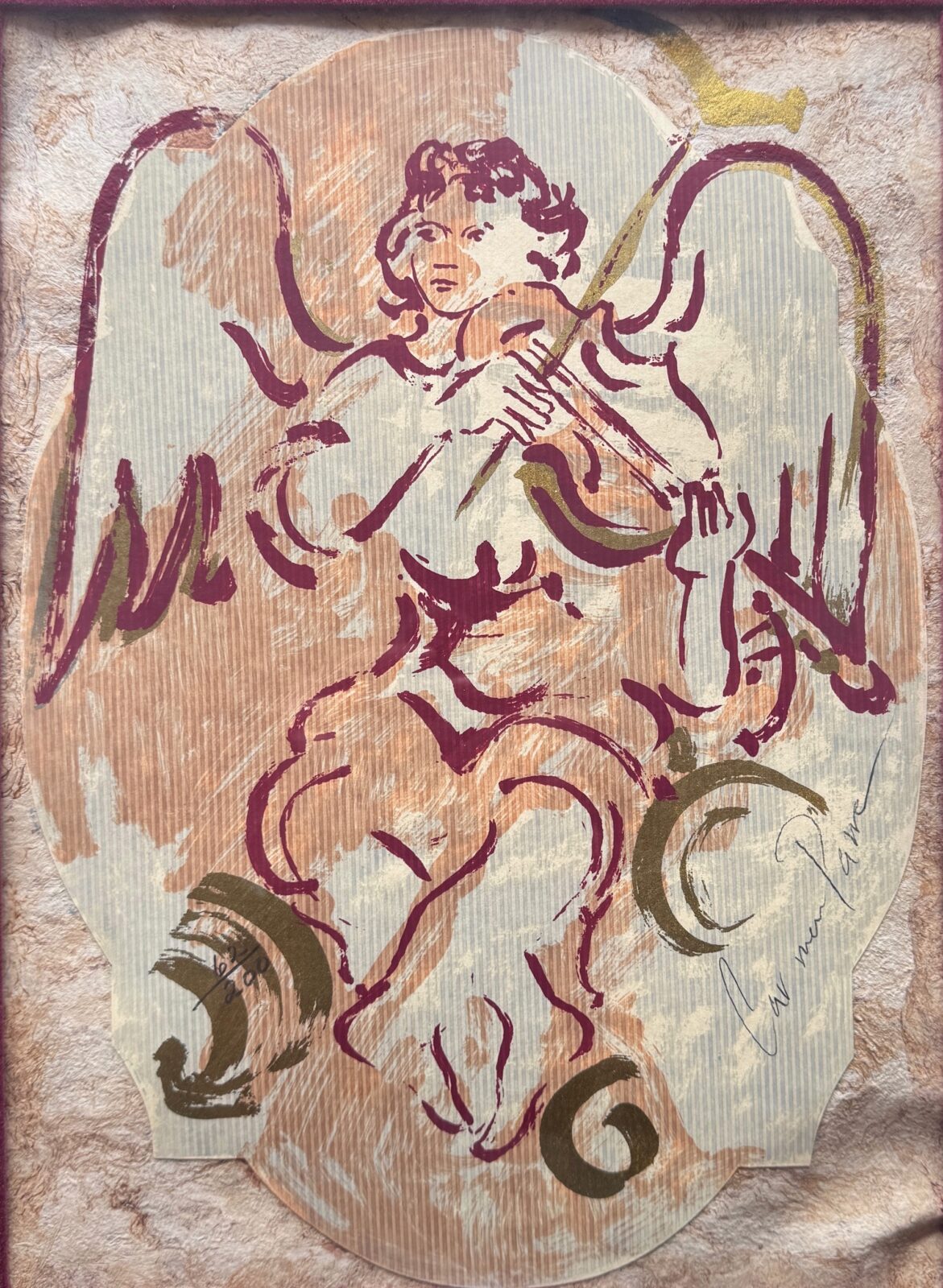 Ángel con violín
